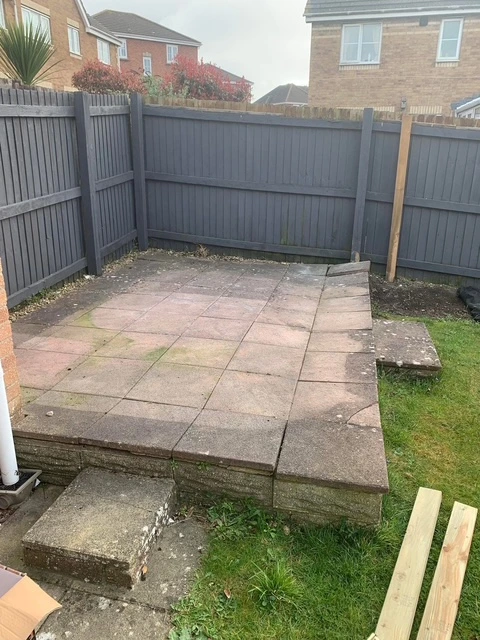 Patio Replacement with Decking